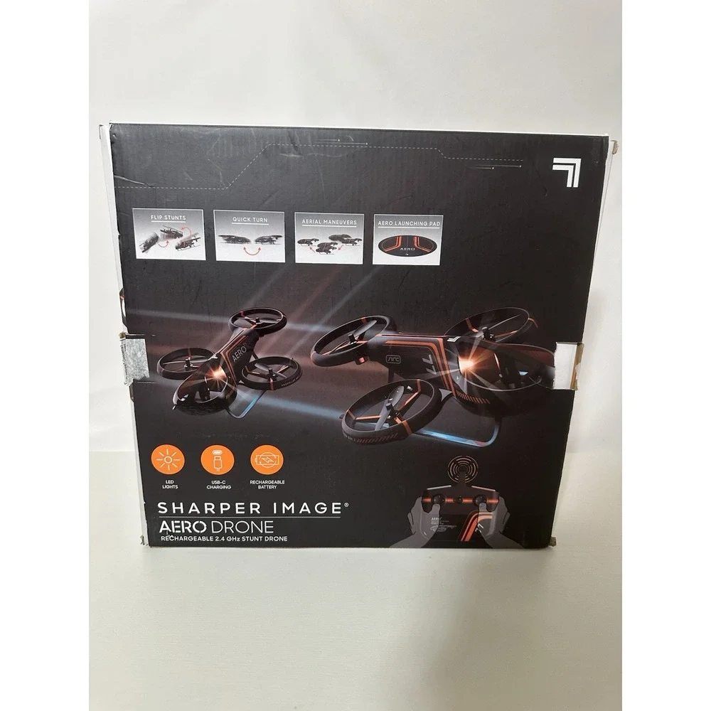 Sharper Image Rechargeable Aero Stunt Drone